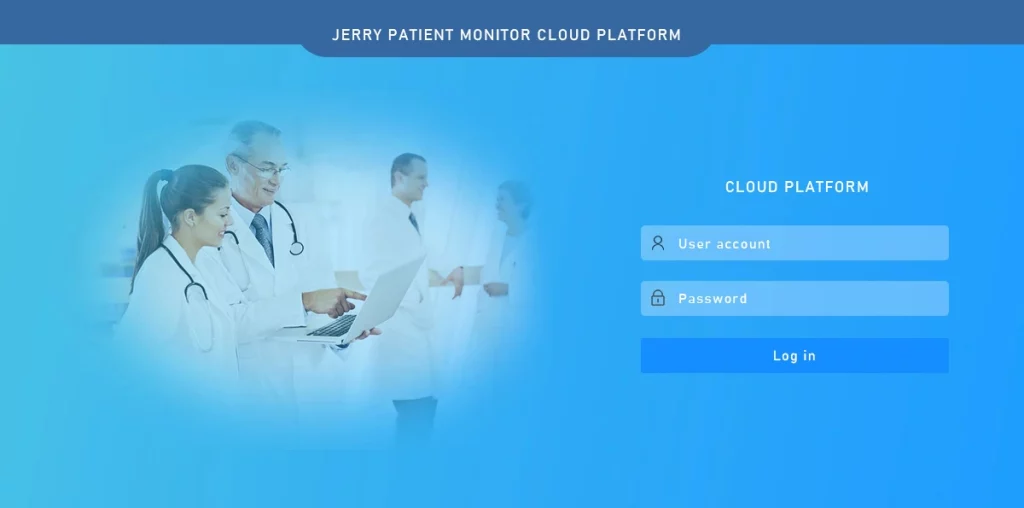 Jerry patient monitor cloud platform